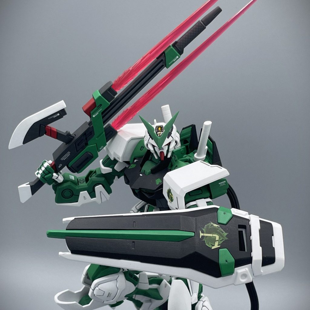 旧1/100】ガンダムアストレイ ・グリーンフレーム【筆塗り全塗装