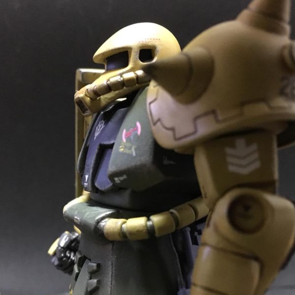 旧キット1/144MS-06R 高機動型ザク改修（ブレニフ・オグス中佐機）