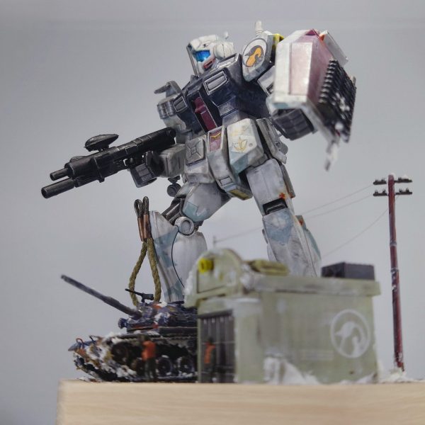 ジム寒冷地仕様でヴィネット