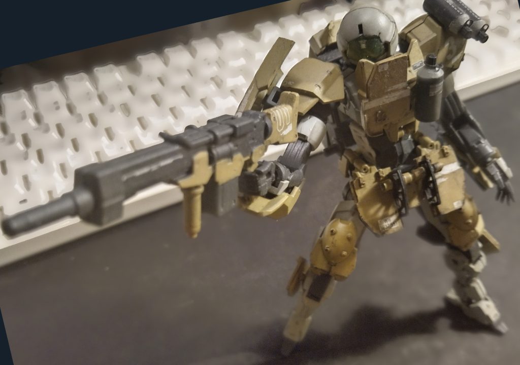 後ろちょっと汚かったので　背景だけぼかし加工でもキーボードって分かるなぁ…