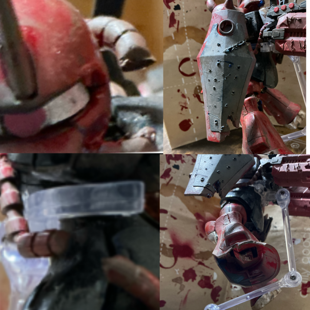 各部にウェザリング加工をしました‼︎