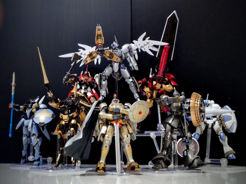 現行の騎士団員(まだアップできてないやつもいますが)ここでは武器は隣のレオールに取られてますw