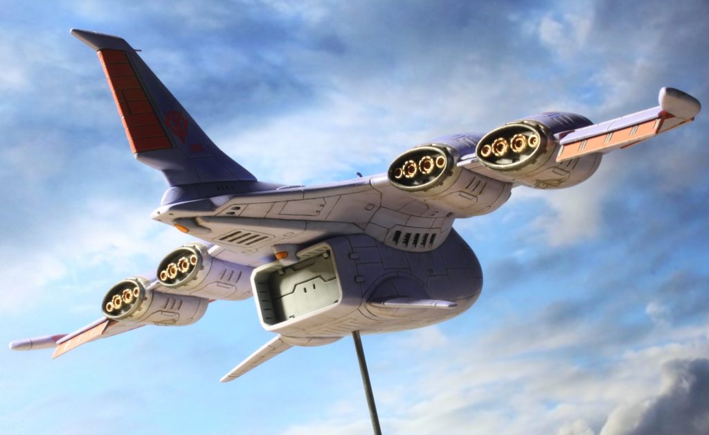 1/1200 ガウ攻撃空母 THE ORIGIN–7枚目/制作者：ベンジャミン小松