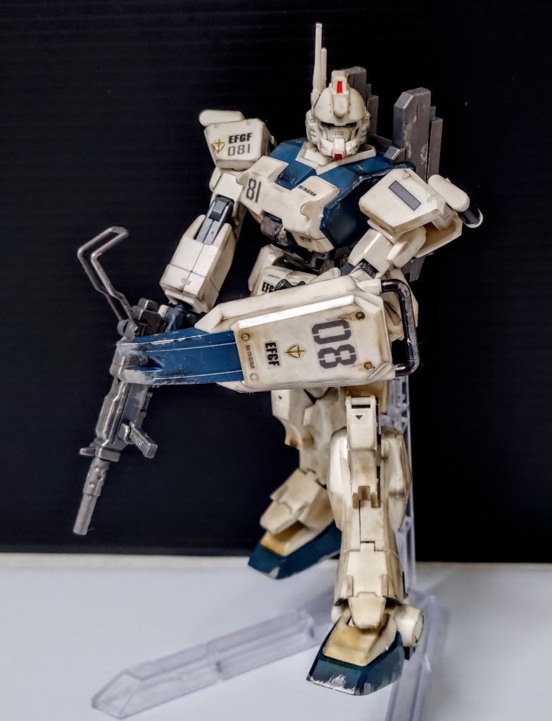 無塗装ウェザリングの練習として作りました