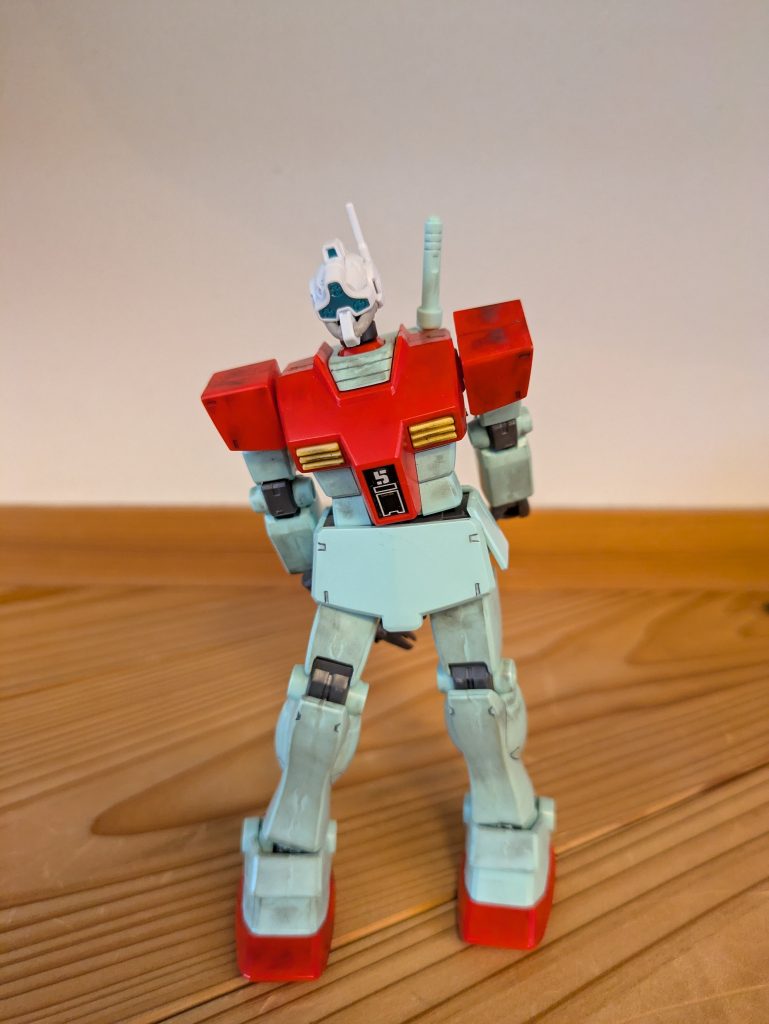 ジム　頭見つけてきたよー私かわいい？自分　頭だけモデル他ずっしりでバランス悪！ジム　コノヤロー！！！（怒る）