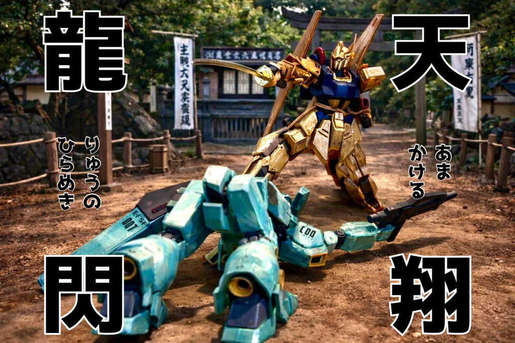 百式の中の人つながりで、天翔る龍の閃き（笑）&nbsp;