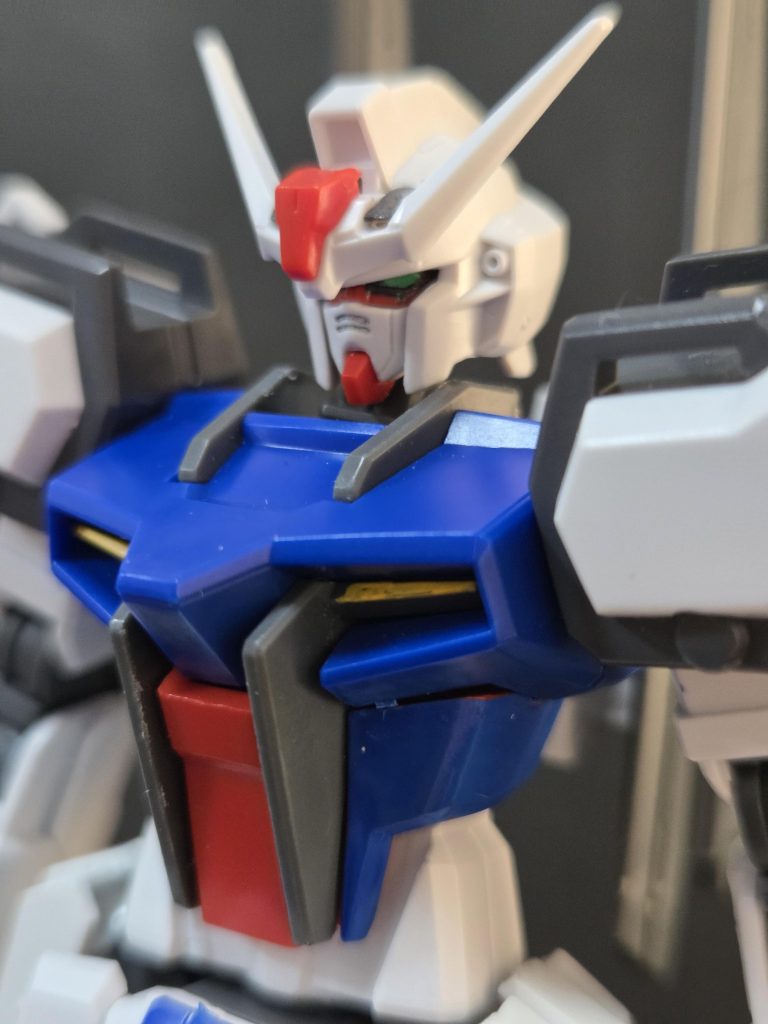 このねこネコがいっっっっちばん気に入ってるこのアングル。お顔がイケメン！2本角にしたのは私の好みです。塗装が荒いのは気にしないで、、、、