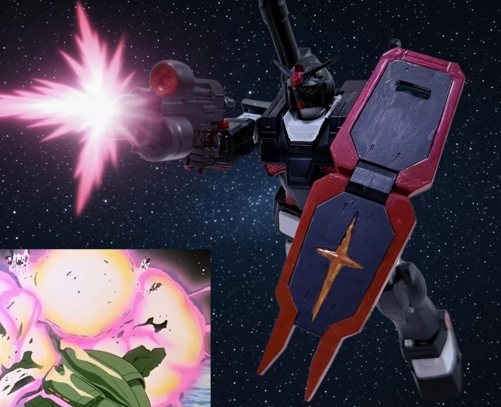 カイ：ホント動きに無駄がないよね。敵じゃなくて良かったと心底ホッとしてます(gundam-kao5)