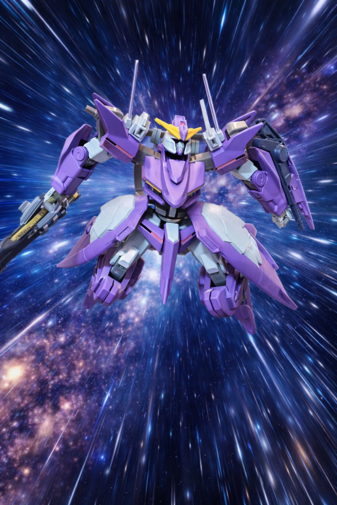 ツヴァイの本来の基本色にしようと思いましたが気まぐれの気まぐれでこの色になりました。久々のガンダム系を作るのは楽しいですね〜ここまでご観覧ありがとうございました☆