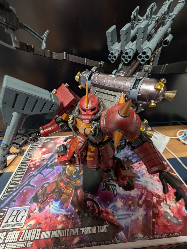 パケ絵っぽく。自己満足ですが、質感が上がった気がします。失礼しました。