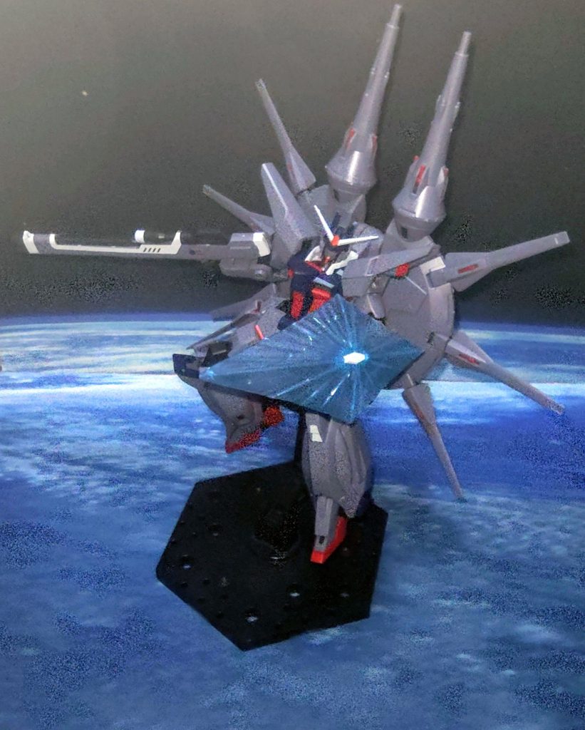 ビームライフルはシール多めですが再現度抜群！