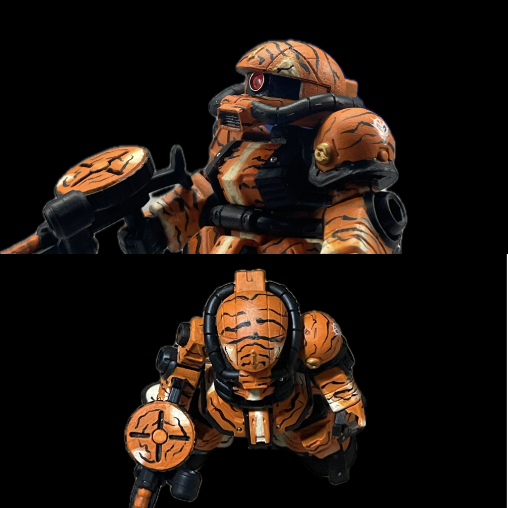 モノアイの縁、メタル化！！