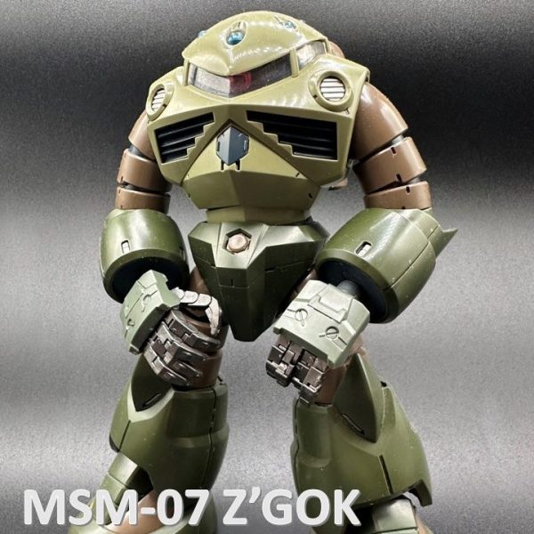 MSM-07 Z’GOK MG No3 U.C. Color Ver