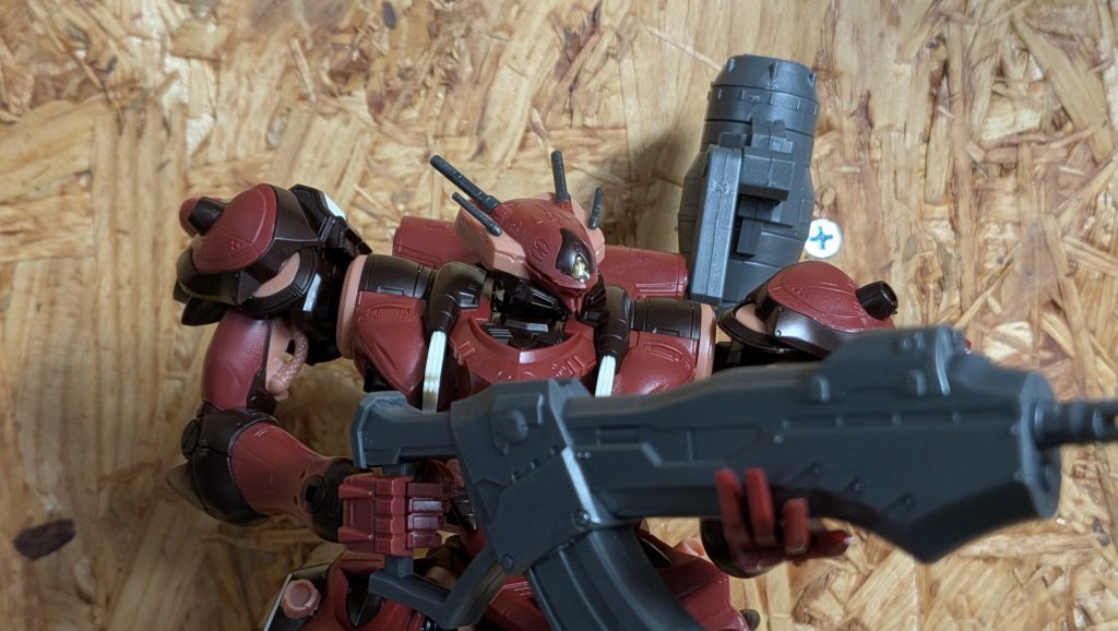 作品名：初、コトブキヤキット<p>コトブキヤのキット、初めて組みました😊素組です。アーマードコアの機体ですが、けっこう高いプラモだけあって ランナーの数、色分け具合、大きさはほぼマスターグレードって感じでした😳😳 ガンダムシリーズの機体と違って可動域がダ [&hellip;]</p>
