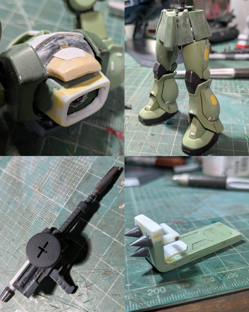 改造箇所は大してなさそうで、実はまあまあありました。が、制作日数は２週間あるかないかくらい(笑)仕上げがいつもにも増して、まぁ〜荒いこと(笑)これがホントの『にわかづくり』ですよ！ガデムさん！😆