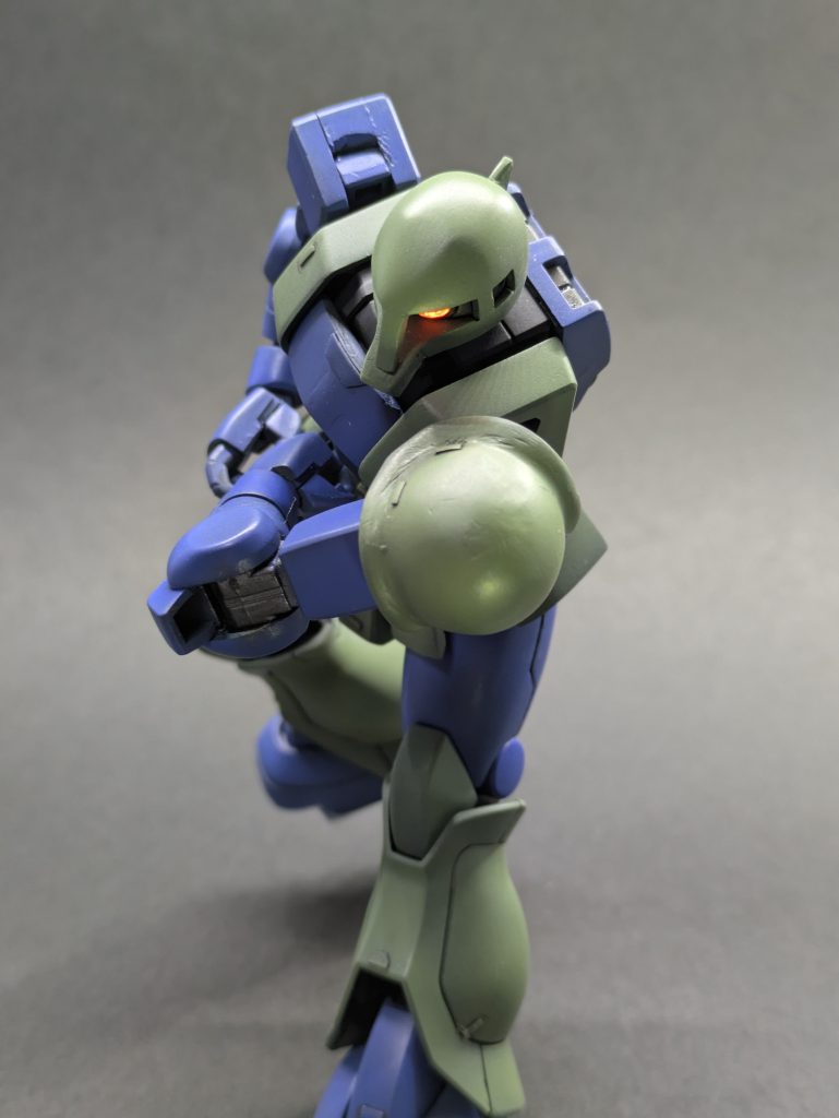 旧ザクといったら、これでしょう！この機体には肉弾戦が一番よく似合います(笑)