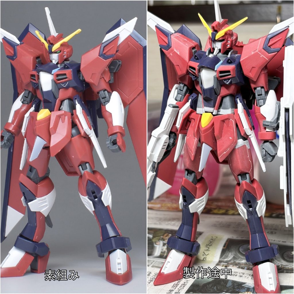 首0.5mm、腰2mm、太もも4mm合計6.5mm延長。幼児体型からモデル体型へと変貌中です😁