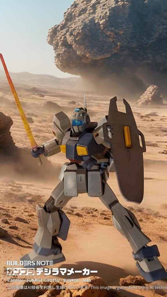 追）デジラマメーカーが気になったので登録してたビルダーズノートにデジラマやってみました