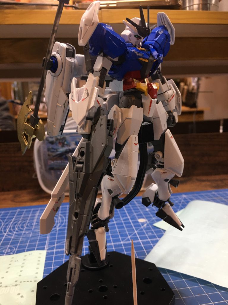 そして色を塗る時にフライトユニットも追加しました。