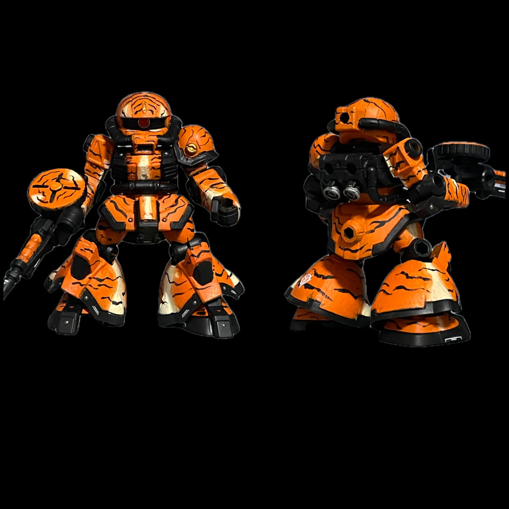 モビルスーツアンサンブル　高機動試作虎型ザク　タイガー–3枚目/制作者：Zigma