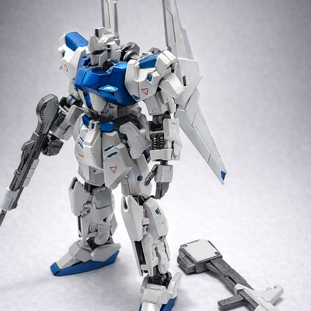 Ｇフレーム百式を本気で塗装してみました。