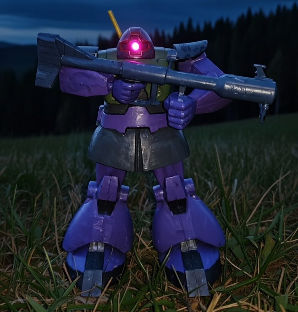 背景を森林地帯にしたバージョン。