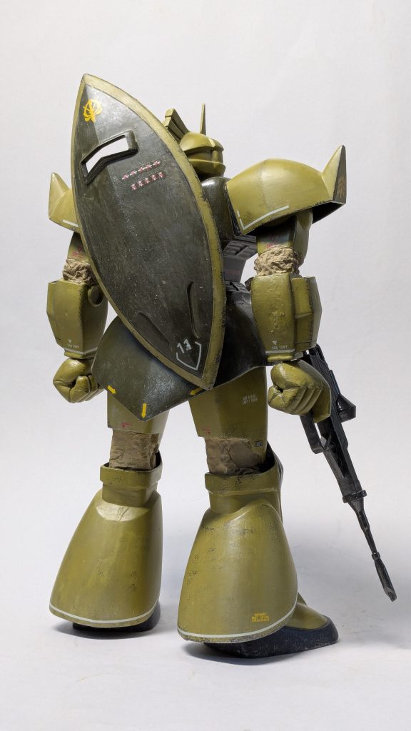 旧キット  1/100 ゲルググ  リアルタイプカラー–5枚目/制作者：MU