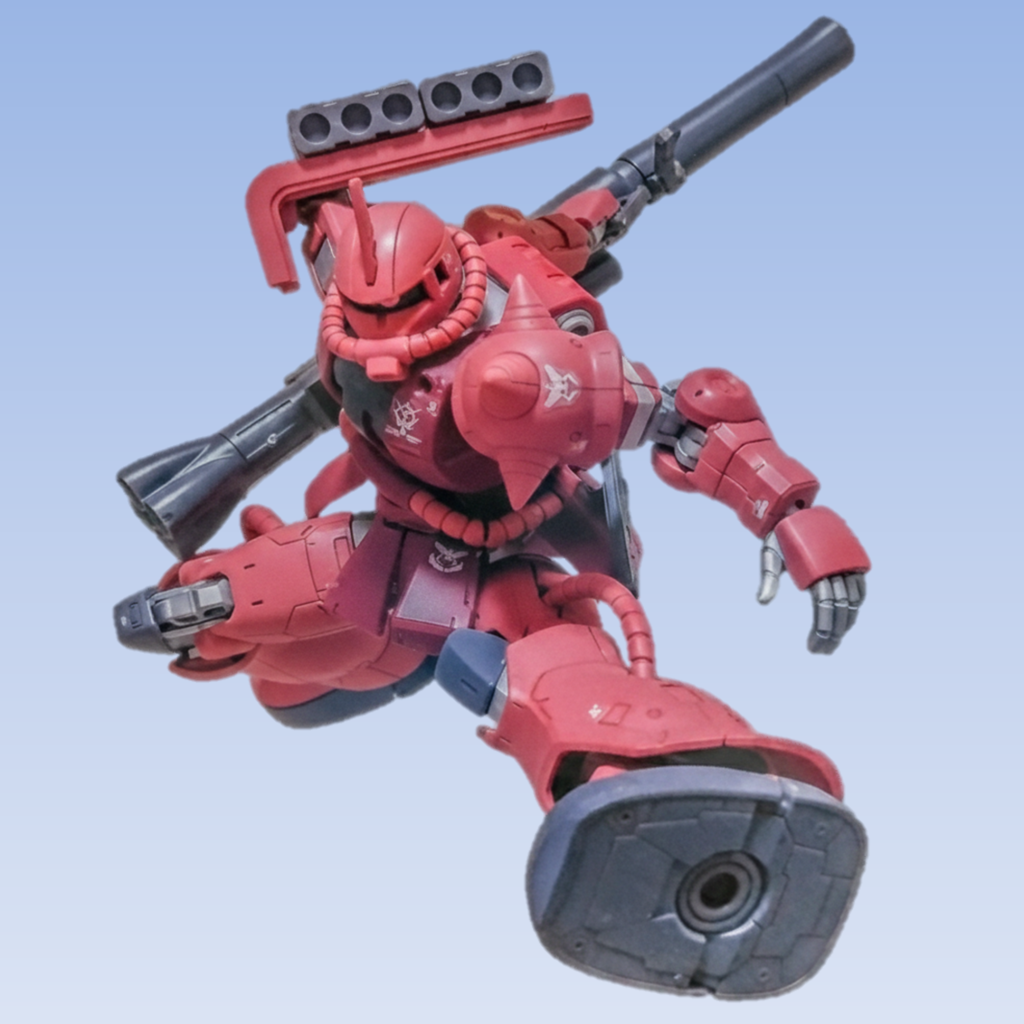 シャアザク（​創作と感情の昇華について）。｜しんいちさんのガンプラ