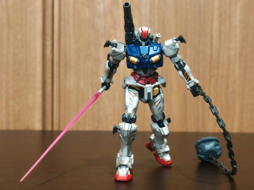 「兄さん……そこ動くな……」みたいな、にじり寄るイメージで。劇中のこの機体、だいぶ殺意高いですよね？