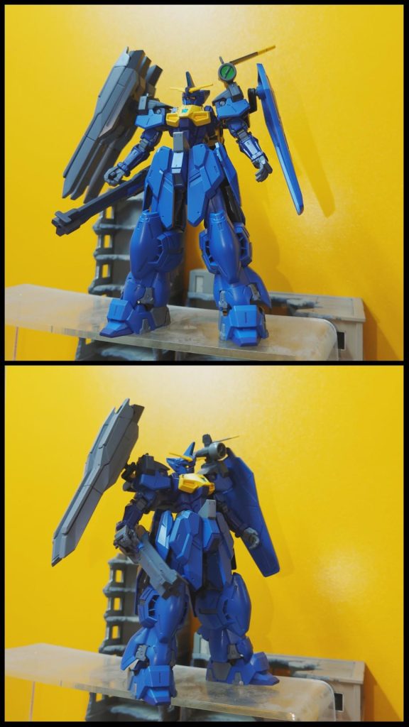 HGAC-ガンダムジェミナス(陸戦重装ユニット)–2枚目/制作者：risuisei