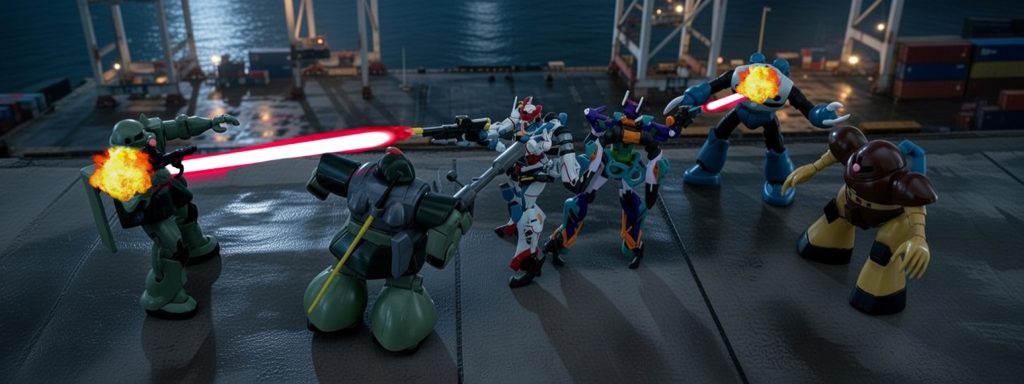 しかし、ジークアクスとジフレドはお互いを撃つのではなく、ザクやズゴックらを騙し討ちした。