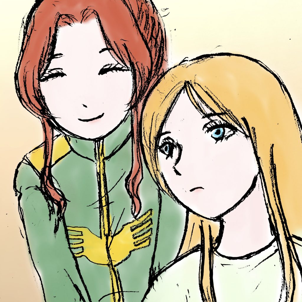 「あなたを迎えに来たのかしら?」 小綺麗な部屋の窓——と言っても、外部の様子を映すモニターだが、そこに見える連邦のスペースランチを見て、サラ・スミス軍曹は