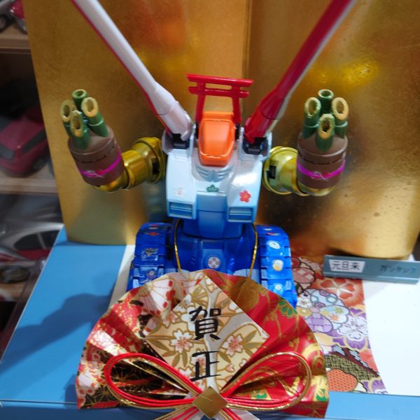 元旦用に作ったガンタンク