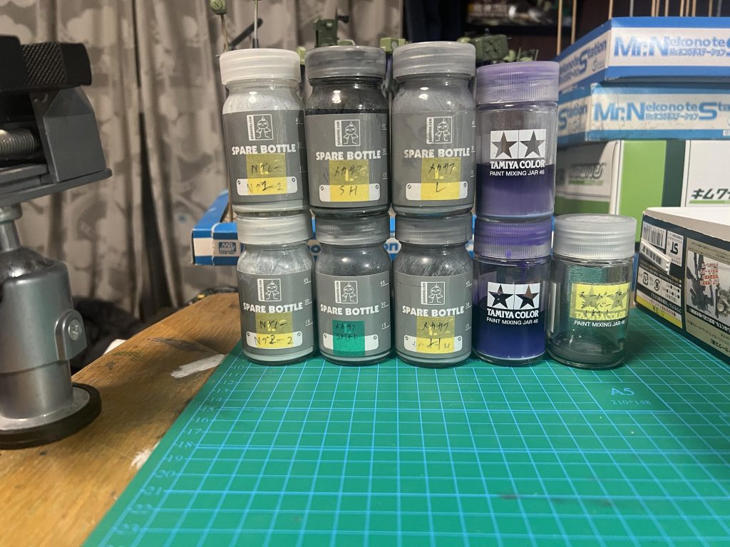 今回使用した塗料です