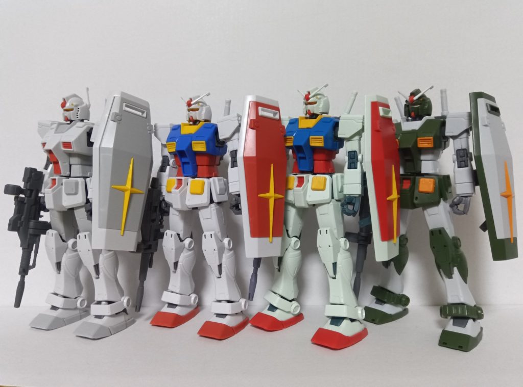 今週やっとRGガンダム2.0と白いガンダムが買えたので–4枚目/制作者：APR02