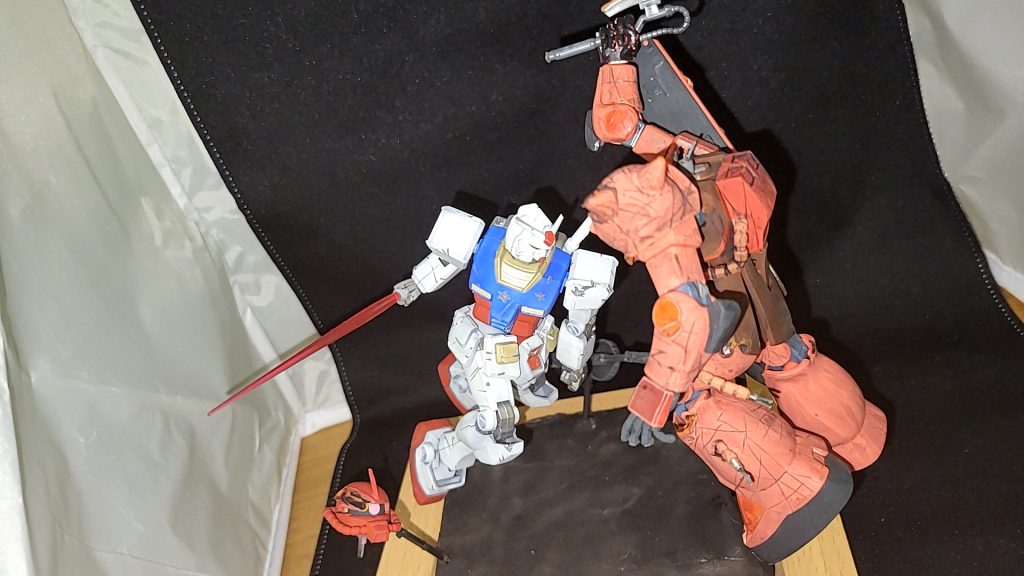 エコプラガンダムでジオラマ！–8枚目/制作者：丸山，