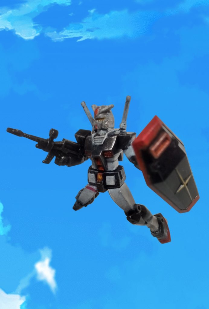 チョコサプ　プロトタイプガンダム風塗装