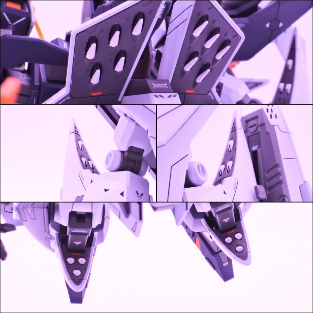 各部ミサイルは全て塗り分け