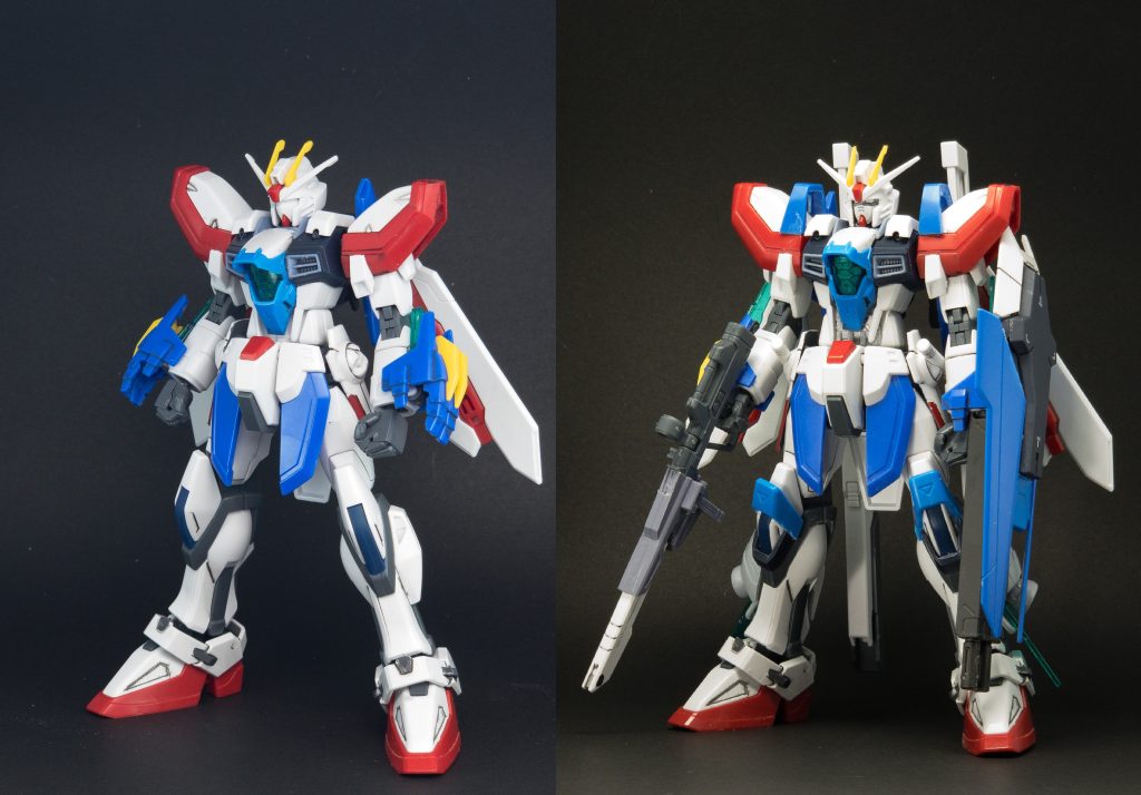 製作途中迷走してる画像昔からフリーダムの胴パーツにXの中央パーツ使いたいなと思っていたところにヘリオスガンダムが発売されそこから始まりました。