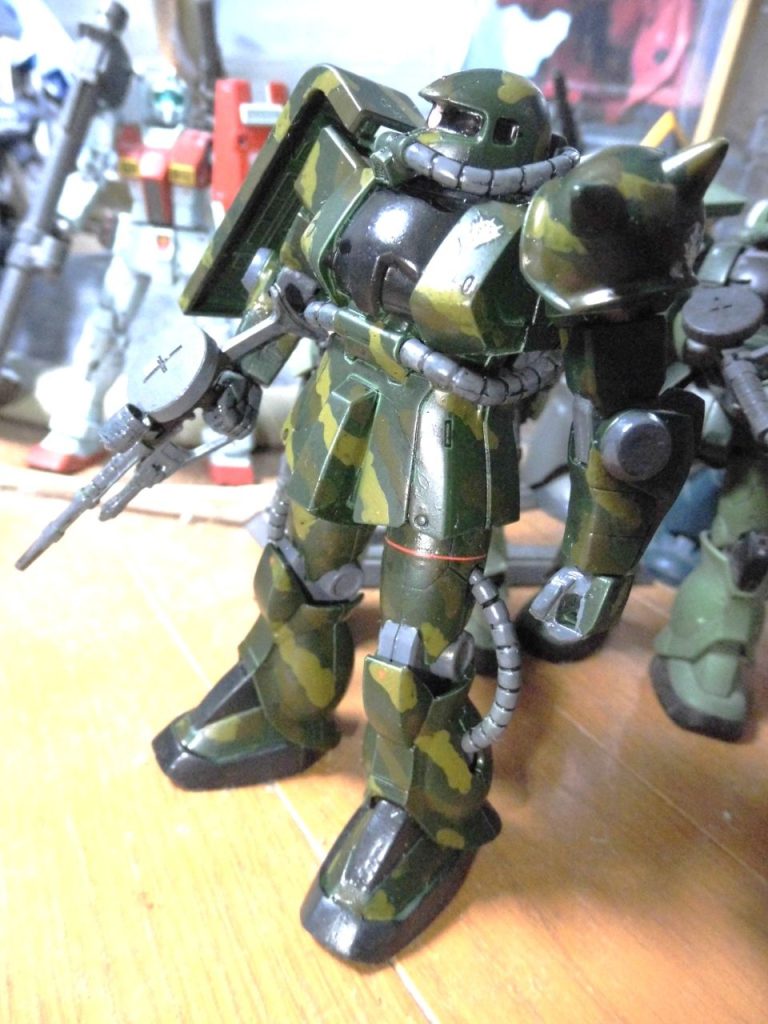 迷彩ザク（FGザク）–2枚目/制作者：福田政幸