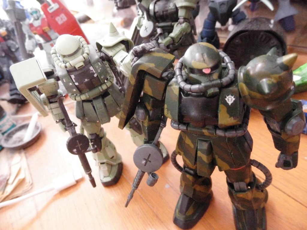 迷彩ザク（FGザク）–5枚目/制作者：福田政幸