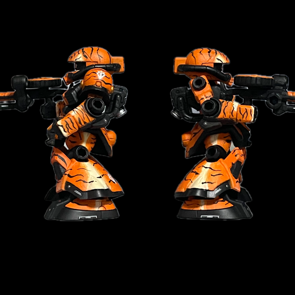 モビルスーツアンサンブル　高機動試作虎型ザク　タイガー–4枚目/制作者：Zigma