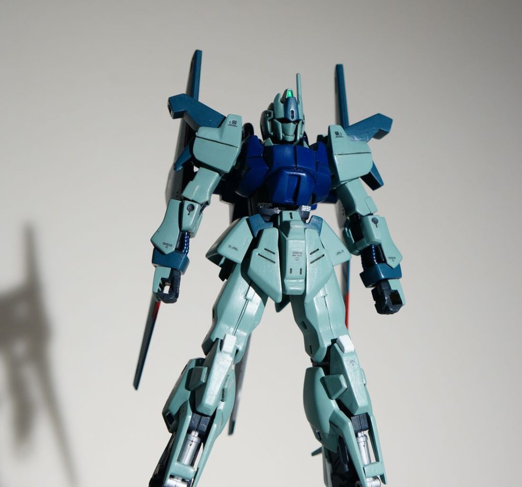 デルタカスタム（筆塗り全塗装、百式ベース）