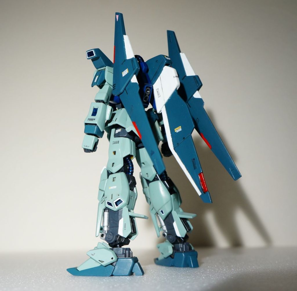 デルタカスタム（筆塗り全塗装、百式ベース）