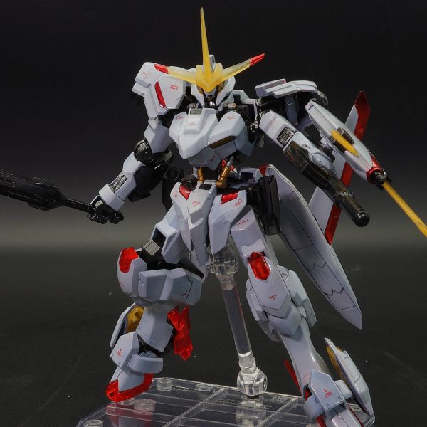 HG 1/144 ガンダム端白星　ソリッドクリア風塗装