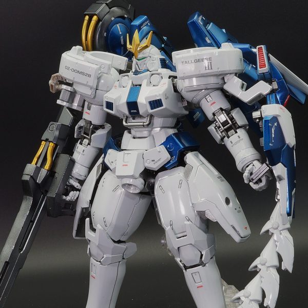 MG 1/100 トールギスIII [スペシャルコーティング]　部分塗装