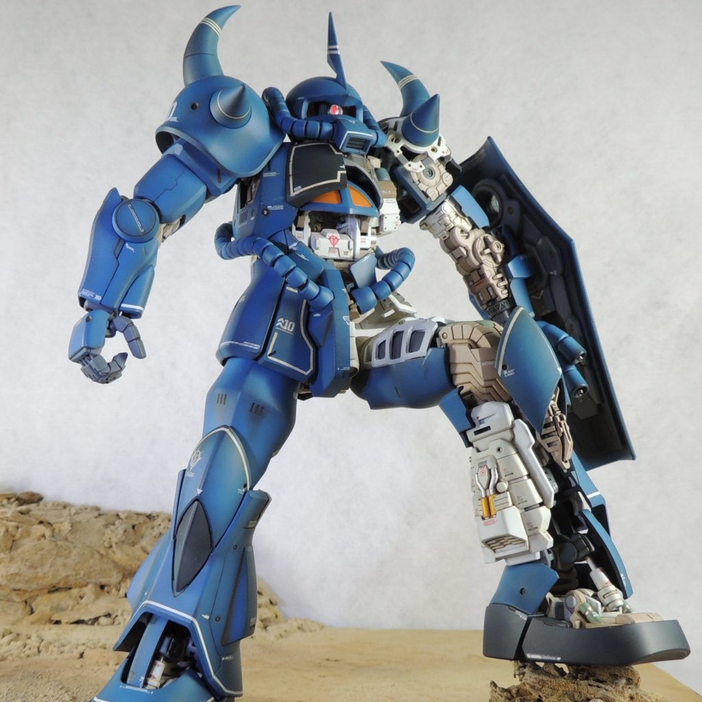 MG1/100МS-07B　グフ［カットモデル・メカニックモデル／電飾仕様］