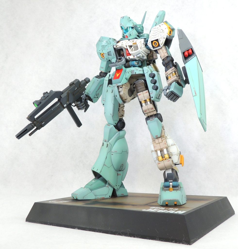 MG1/100 RGM-89ジェガン ケーラ機［カットモデル・メカニックモデルテイスト／電飾仕様］