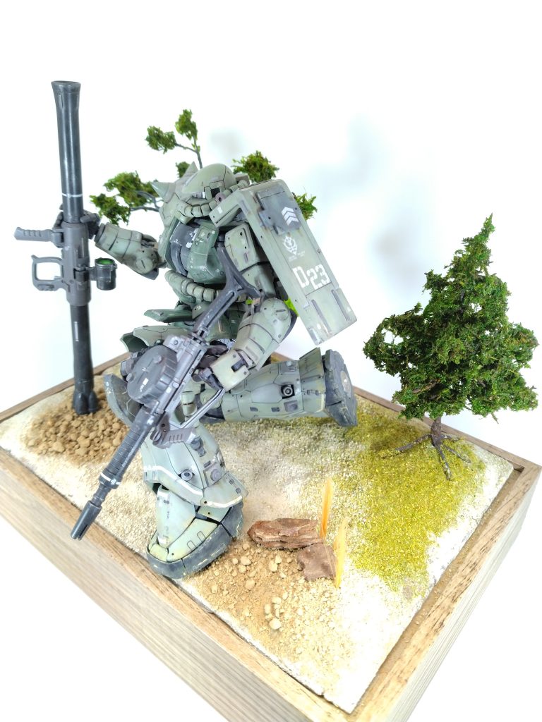 RG ザクⅡ–2枚目/制作者:ACHAN