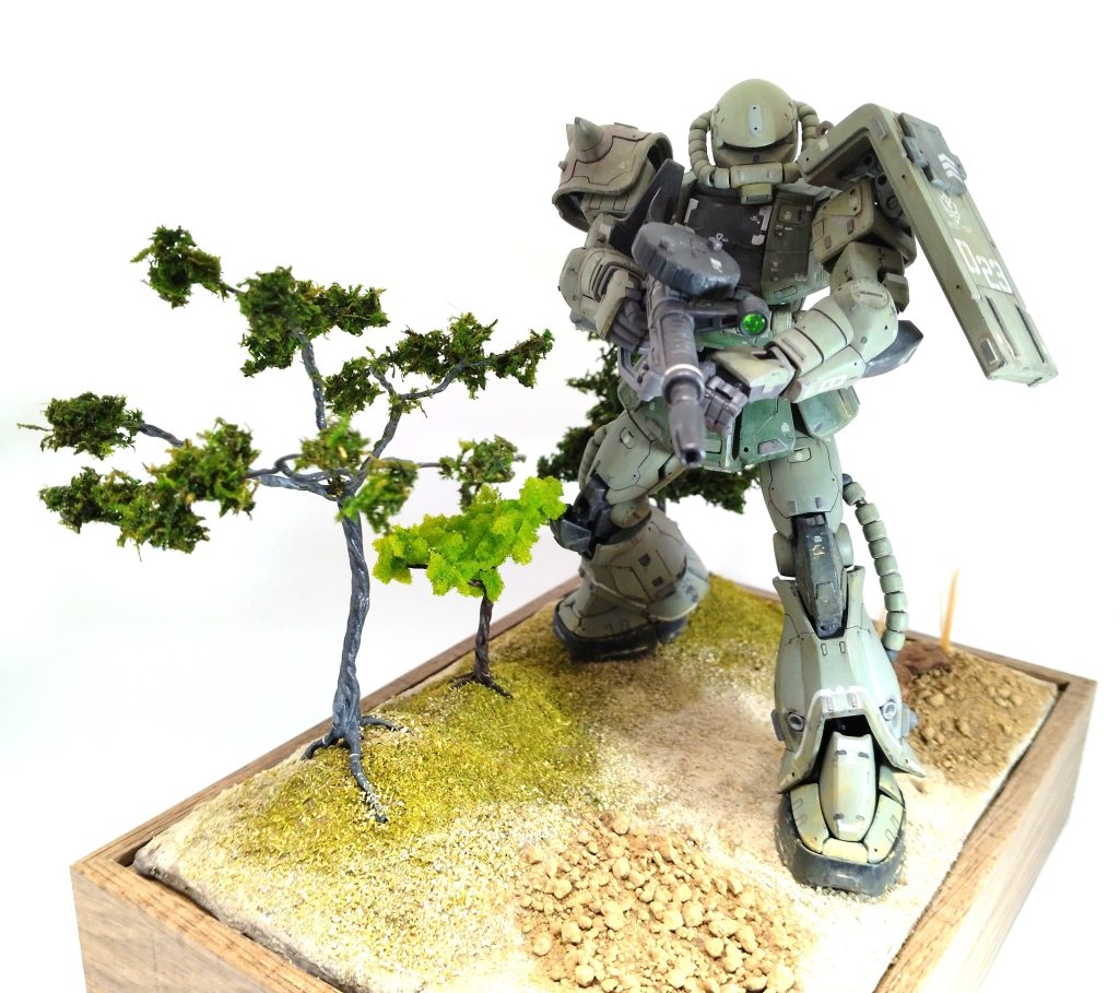 RG ザクⅡ–3枚目/制作者:ACHAN